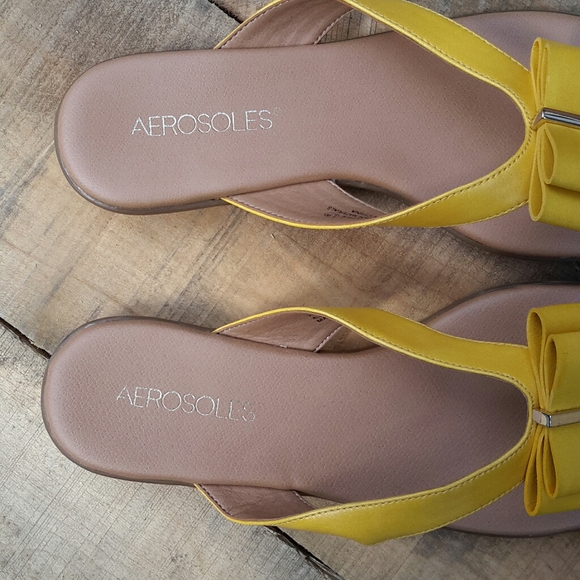 Aerosols yellow sandals - Picture 3 of 4
